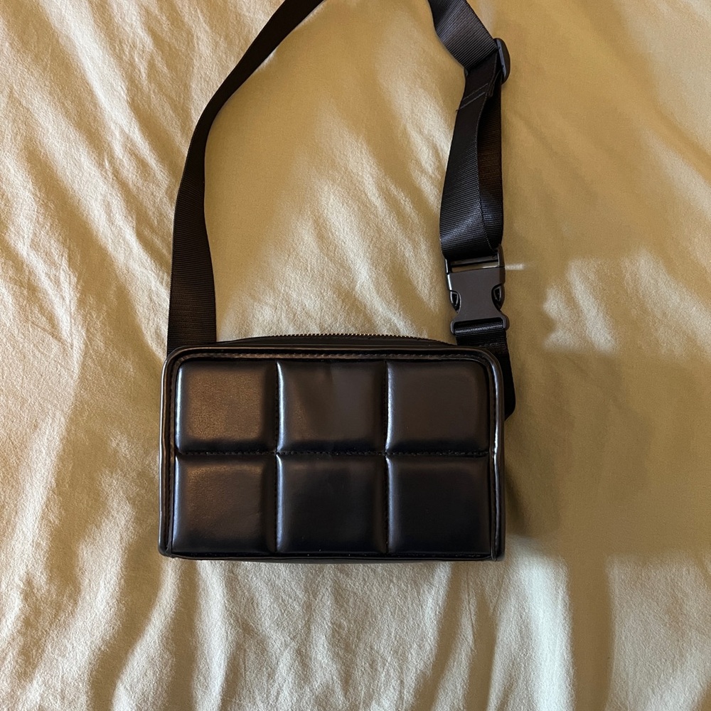 Amanda Uprichard Quilted Vegan Leather Belt Bag